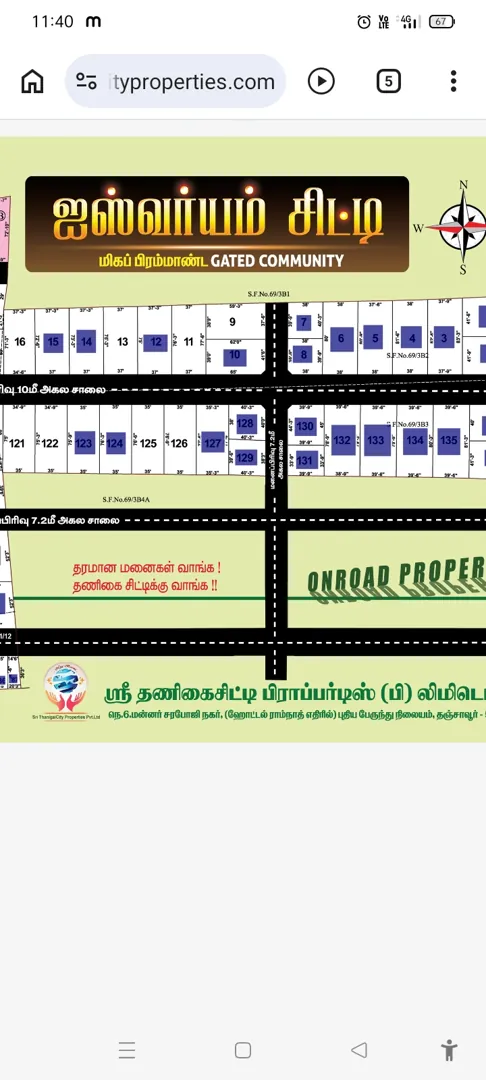 Dtcp and RERA approved 4